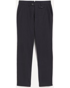 Oliver Spencer Pearce Fishtail Trousers - Blue