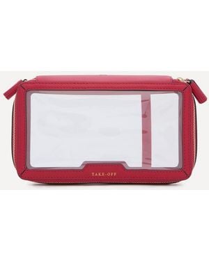 Anya Hindmarch Logo In-Flight Case - Red