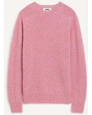 YMC Suedehead Jumper - Pink