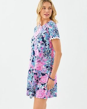 Lilly Pulitzer Cody Short Sleeve Dress - Blue