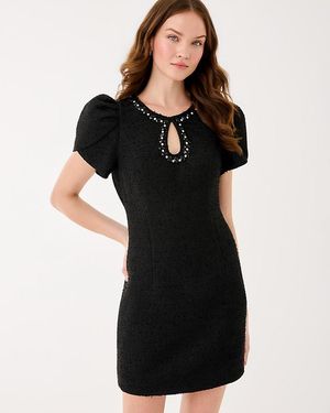 Lilly Pulitzer Emmylou Boucle Dress - Black