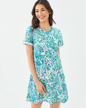 Lilly Pulitzer Cody Short Sleeve Dress - Blue