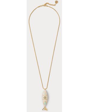 Lilly Pulitzer Throw Me A Line Necklace - Natural