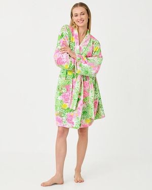 Lilly Pulitzer Terry Robe - Green