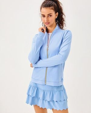 Lilly Pulitzer Upf 50+ Luxletic Caraway Jacket - Blue