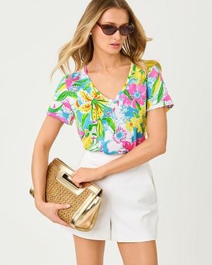 Lilly Pulitzer Maryetta Top - Multicolor