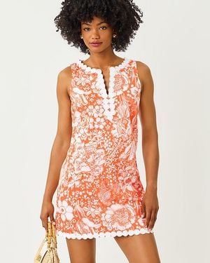 Lilly Pulitzer Romey Shift Romper - Orange