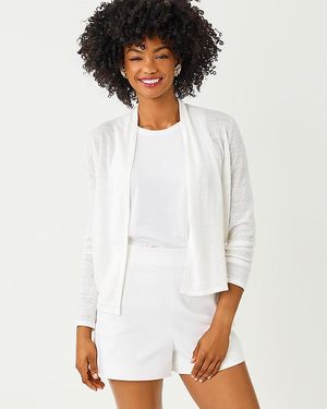 Lilly Pulitzer Faretta Cardigan - White