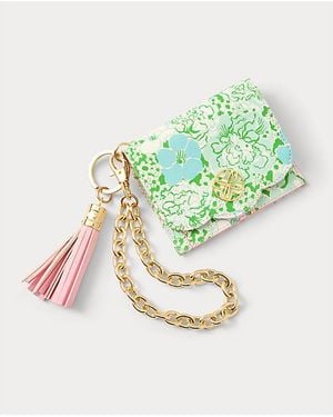 Lilly Pulitzer Snap Card Case - Green