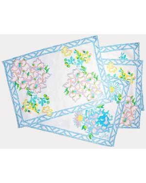 Lilly Pulitzer Engineered Printed Placemats - Blue