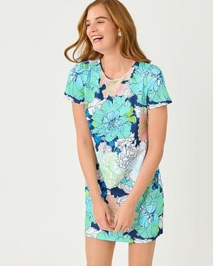Lilly Pulitzer Melodie Skirted Romper - Blue