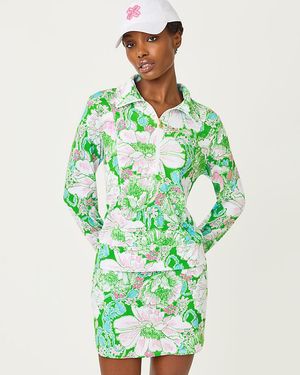 Lilly Pulitzer Upf 50+ Eleni Pullover - Green
