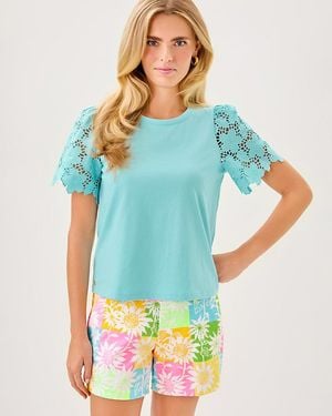Lilly Pulitzer 5" Callahan Stretch Short - Blue