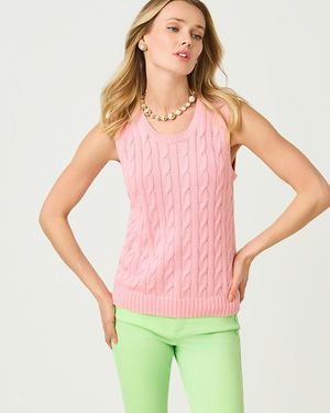 Lilly Pulitzer Brockton Crew Neck Sweater Tank - Multicolor