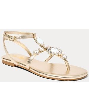 Lilly Pulitzer Katie Jewel Sandal - White