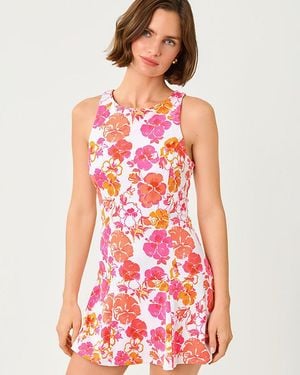 Lilly Pulitzer Upf 50+ Luxletic Westley Active Dress - Red