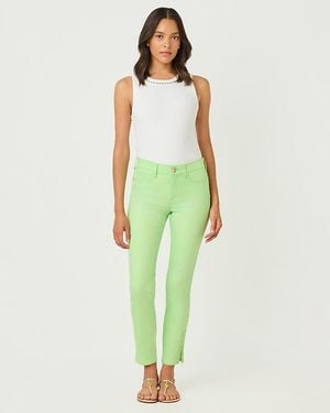 Lilly Pulitzer 29" South Ocean High Rise Skinny Jean - Green