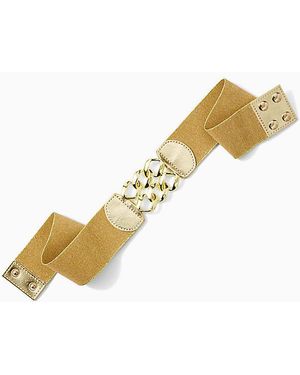 Lilly Pulitzer Bianca Stretch Belt - Metallic