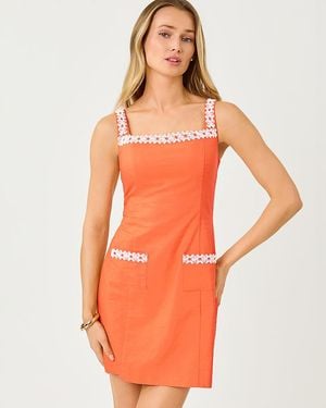 Lilly Pulitzer Isleen Skirted Romper - Orange
