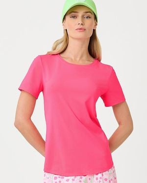 Lilly Pulitzer Upf 50+ Luxletic Westley Active Tee - Pink