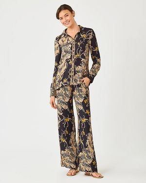 Lilly Pulitzer 32" Vianna High Rise Palazzo Pant - White