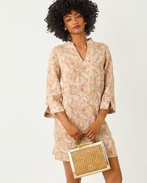 Lilly Pulitzer Annadetta Linen Tunic Dress - Natural