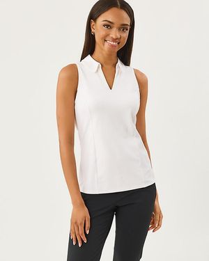 Lilly Pulitzer Upf 50+ Luxletic Martina Polo - White