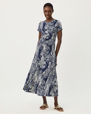 Lilly Pulitzer Upf 50+ Alma Midi Dress - Blue