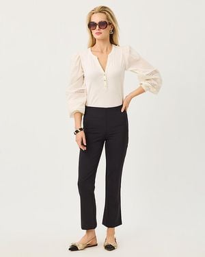 Lilly Pulitzer 26" Kynlee Bi-Stretch Pant - Natural