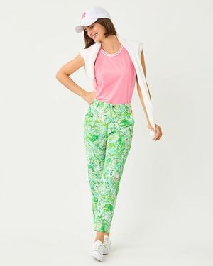 Lilly Pulitzer Upf 50+ Luxletic 27" Teegan Pant - Green