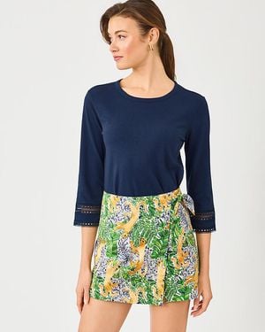 Lilly Pulitzer Alysia Mini Skort - Blue