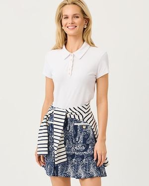 Lilly Pulitzer Upf 50+ Luxletic Luisa Skort - White