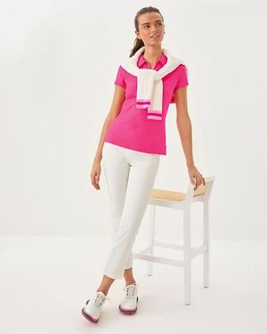 Lilly Pulitzer Upf 50+ Luxletic 28" Corso Kick Flare Pant - Pink