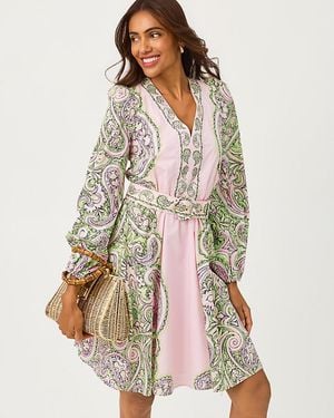 Lilly Pulitzer Chyanna V-Neck Dress - White