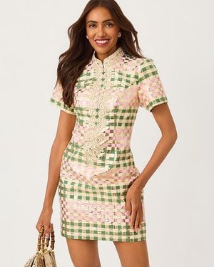 Lilly Pulitzer Carty Jacquard Shift Dress - Multicolor