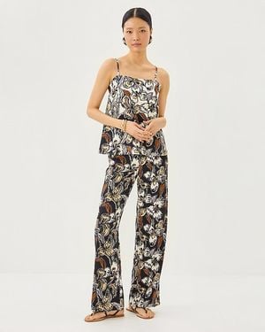 Lilly Pulitzer 32" Rosamarie High Rise Pant - White