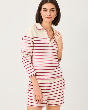 Lilly Pulitzer Corvaya Terry Pullover - Pink