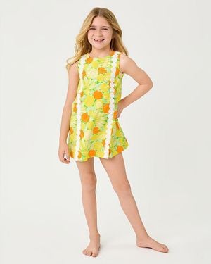 Lilly Pulitzer Little Lilly Classic Shift Dress - Yellow
