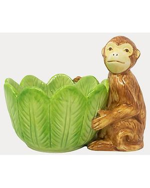 Lilly Pulitzer Monkey Cocktail Bowl - Green