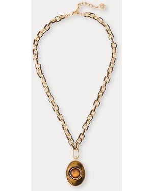Lilly Pulitzer Camouflage Catwalk Necklace - Natural