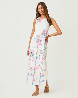 Lilly Pulitzer Marleigh Stretch Maxi Shift Dress - White