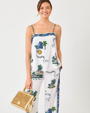 Lilly Pulitzer Jamo Sleeveless Top - White