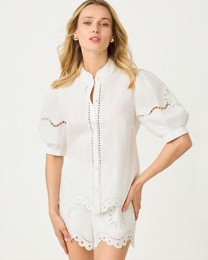 Lilly Pulitzer Koski Top - White