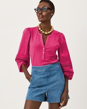 Lilly Pulitzer Ronson Long Sleeve Knit Top - Red