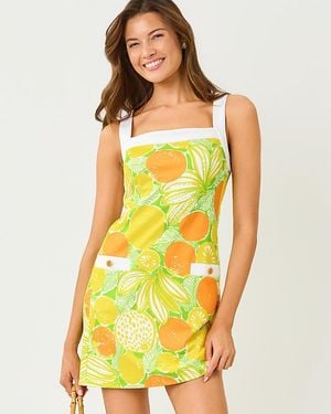 Lilly Pulitzer Duffy Shift Dress - Yellow
