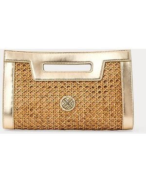 Lilly Pulitzer Liza Cene Clutch Bag - Natural