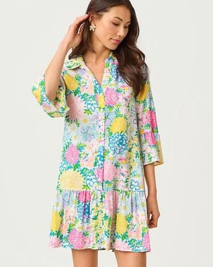 Lilly Pulitzer Rayanna Tunic Shirtdress - Green
