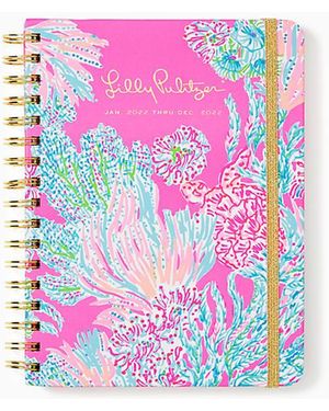 Lilly Pulitzer 2027 Large 12 Month Agenda - Pink