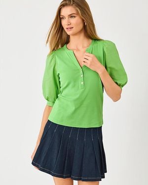Lilly Pulitzer Ronson Knit Top - Green