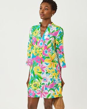 Lilly Pulitzer Annadetta Linen Tunic Dress - Green